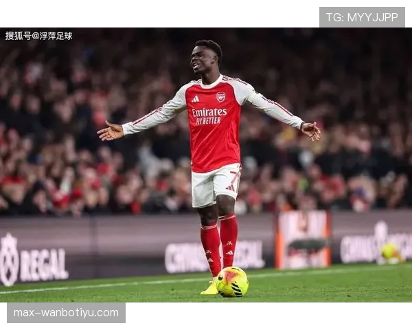萨卡近期盘带爆发，边路撕开防线终结关键强强对话